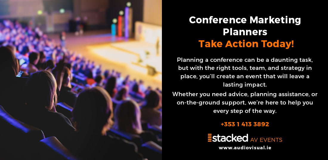 Conference Marketing Planners - AV Events Stacked Ireland